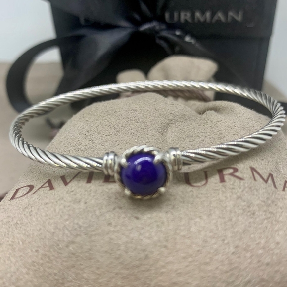 David Yurman Chatelaine Bracelet Lapis Lazuli - Picture 2 of 5
